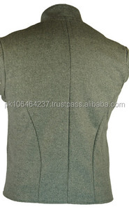 Nouvelle Mode 100% Laine Tissu Civil Gris Imperméable Shell Veste Coton Plus La Taille Veste D'hiver De Protection Résistant Tricoté - Product Image 3