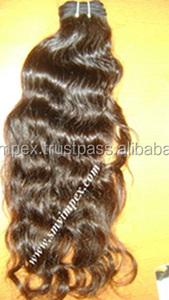 Cheveux humains bruts remy non transformés à prix réduit cheveux de vente chaude d'Inde. 10 "-32" cheveux ondulés indiens vierges ondulés - Product Image 5