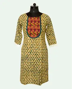 STYLISH LONG COTTON KURTIS FOR WOMEN