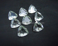 Pierre de quartz naturelle transparente taillée, certifiée par un tiers, pour la fabrication de bijoux, prix de gros, Coszcalt Exports CF