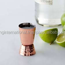 Jigger en métal de style japonais Accessoires de barre en acier inoxydable et cuivre - Product Image 3