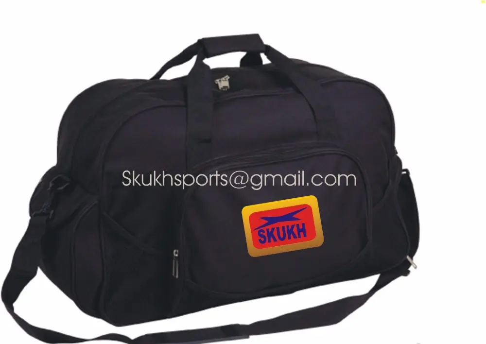 Skukh Industry Sports bag,Duffle Duffel Travel Sport Gym Bags Bag Carry On Luggage Shoe Storage Two Tone