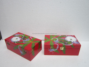 Nice design good price lacquer wooden jewelry box gift box - Product Image 2