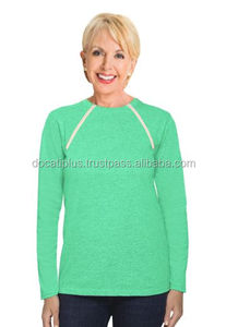Médico camisetas con hombro cremalleras/paciente de cáncer Camisas/quimioterapia de acceso al puerto, camisas - Product Image 3