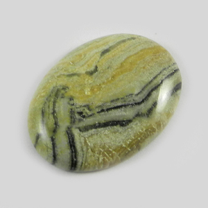 Gms-gemas para joyería de diseño, 6,59 gms, jaspe de onda Natural, 24x31mm, ovalado, hermoso cabujón - Product Image 2