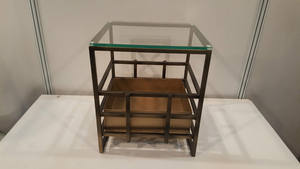 Mesa de cesta cuadrada espejo - Product Image 3