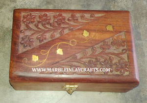 Top Quality Handmade Mother Of Pearl Wooden Jewelry Box Square Shape For Wedding Gifting And Home Decoration In Best Price - Product Image 4