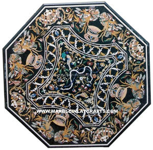 Incrustación de mármol octogonal, mesa Dura de mármol, calidad superior - Product Image 1