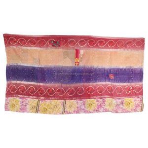 Edredón DE TRABAJO Kantha de algodón Vintage indio/mantas/Gudari/mantas colcha antigua GD022 edredón de trabajo Kantha mano Reversible India - Product Image 2