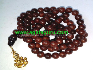 Cuentas de madera con Ganesha Jaap mala al por mayor oración metafísica meditación Jaap mala al por mayor - Product Image 1
