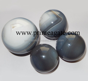 Lo último en bolas de ágata con bandas de piedras preciosas de alta calidad | Exportaciones de ágata de primera calidad | India - Product Image 1