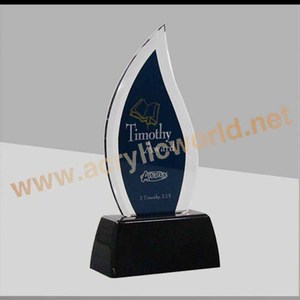 Trofeo de acrílico personalizado/trofeo de acrílico transparente/Bloque de trofeo de premios de acrílico - Product Image 5