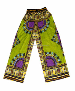 Pantalon Dashiki africain pour femmes, style Boho, pantalon gitane en coton, vêtements d'été, pantalon en coton, à la mode - Product Image 3