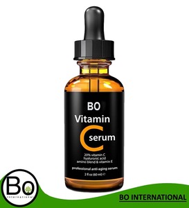 Suero de vitamina C para la cara, 2 fl. Onzas-ácido hialurónico Vit C + E +, 20% orgánico - Product Image 1