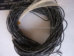 Women's Fashion Jewelry-<b>Hematite</b> Stone Beads Loose Crystals for <b>Necklaces</b> & Bracelets Gemstones for Healing - Product Image 3