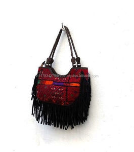 Bolso de Hombro de Alta Costura Banjara con Bordado Étnico Cultural para Mujer con Acabado Hecho a Mano - Product Image 1