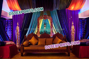 Mehandi ของตกแต่งเวทีงานแต่งงาน,ของตกแต่งงานแต่งงานแบบอินเดียสไตล์ปากีสถาน - Product Image 2