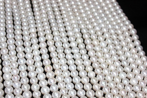 ไข่มุกน้ำจืดหลวมเครื่องประดับเส้น DYI ที่มีคุณภาพสูงธรรมชาติที่ไม่ได้รับการรักษาเส้นมุกสำหรับการทำเครื่องประดับ - Product Image 6