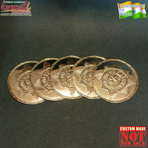 Arte de pared de metal personalizado, martillo, León en latón, arte de réplica - Product Image 2