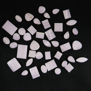 42 piezas! Cabujón de aragonita rosa natural 100 g, forma libre IG0662 - Product Image 3