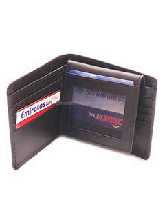 Rovtop — portefeuille et porte-cartes pour hommes, en cuir véritable, nespa noir, peau de vache - Product Image 4