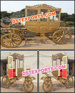 Eshinroyal Horse — Buggy noir Victoria Horse, cheval à dessin Baghi, nouveau Design élégant, dessin Buggy, couleur noir Victoria, chariot fait par la main - Product Image 2