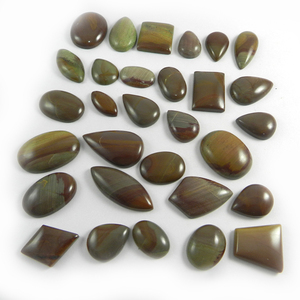 30ชิ้นธรรมชาติอเมริกันภาพแจสเปอร์100 Gms รูปแบบฟรี Cabochon สำหรับเครื่องประดับ IG0756 - Product Image 1