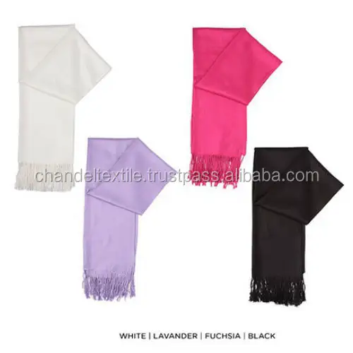 NEW Soft Silk Pashmina Cashmere Shawl Scarf Stole Wrap Women Pashmina plain Silk Wool mix Scarf Wrap scarves wholesale lot