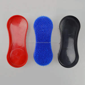 Shemax-cepillo de plástico para el cuerpo, cepillo para quitar barro, poni, cuidado de ganado, peine - Product Image 2