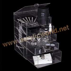 Estante de exhibición de joyería, accesorio personalizado de celosía transparente, acrílico - Product Image 3