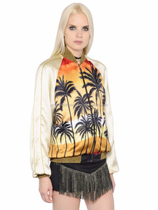 Chaqueta de satén de precio barato, chaqueta de bombardero satinada personalizada al mejor precio al por mayor/chaqueta de satén universitaria de estilo letterman - Product Image 2