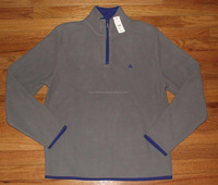 Blouson d'hiver grande taille en laine respirant en polaire rouge clair personnalisé promotionnel coupe sèche fabricant du Bangladesh