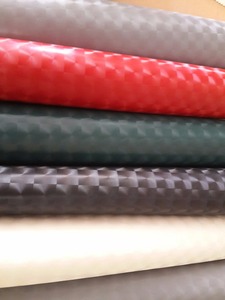 Tissu lourd tricoté par trame fortement enduit de bâche de PVC pour l'usage extérieur avec la caractéristique occultante - Product Image 2