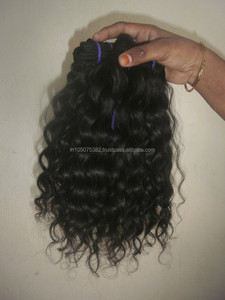 Cheveux bouclés trame machine Remy vierges indiennes - Product Image 2