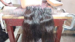 Meilleures ventes d'extensions de cheveux humains crus du sud de l'Inde Loose Deep Wave & Natural Style Direct from the Temple - Product Image 4