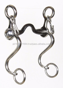Logo personnalisé élégant mèches Western Horse Bits Riaz Jamal conçu allemand argent et acier inoxydable pour l'équitation - Product Image 3