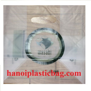 HDPE/LDPE/MDPE punch out handle bag/shopping plastic bag competitive price - Product Image 3