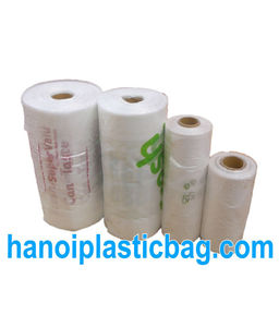 HDPE <b>Plastic</b> Side Gusset Heat Seal Grocery Food Packaging Bag on <b>Roll</b> Vietnam Supplier - Product Image 5