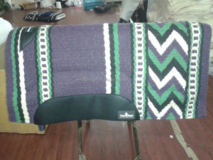 Selle Western Premium en Laine de Nouvelle-Zélande Sensor Flex Remplissage en Laine - Accessoire Essentiel pour les Amateurs d'Équitation - Product Image 3