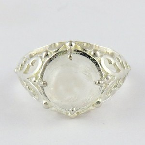 Anillos de plata de ley 925 con piedra lunar de arcoíris, joyería de plata india, venta al por mayor - Product Image 3