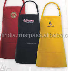 Custom Printed 100%Cotton <b>Denim</b> Bib Kitchen <b>Apron</b> Durable Canvas Chef's Clothing Breathable Cheap Price Wholesale Kitchen - Product Image 3