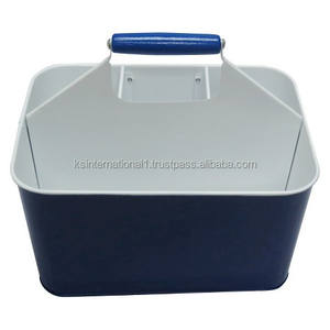 En métal enduit de poudre caddy avec Poignée - Product Image 1