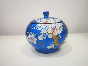 Hermoso colorido pequeño caja de laca ajo guardián de Vietnam - Product Image 1