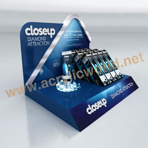 Mostrador cosmético acrílico moderno personalizado - Product Image 3