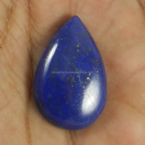 Lapislázuli natural de 20*31 mm, cabujón en forma de pera, piedra preciosa para la fabricación de joyas. - Product Image 2