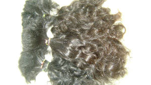 Pelo DE CALIDAD 100% libre de enredos a granel Color natural y textura natural Cabello. Cabello humano indio a granel de la India - Product Image 6