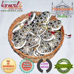 Assorted <b>Wooden</b> <b>Heart</b> Christmas Ornaments Handmade Unpainted and Hand Painted Decorations <b>for</b> Tree, <b>Crafts</b>, or Holiday Gifts - Product Image 6