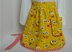 Vente en gros promotionnelle personnalisée de tablier de cuisine de conception de poisson en Inde - Product Image 5