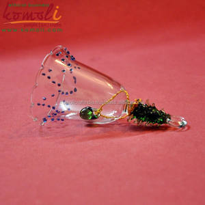 ลูกบอลแก้วเป่ามือประดับต้นคริสต์มาสสไตล์วินเทจสำหรับตกแต่งวันหยุด - Product Image 4