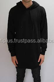 Custom Men's Street Wear Hip Hop Long Tall <b>Hoodie</b> 100% Cotton Waterproof Knitted Weaving <b>Lined</b> Design - Product Image 5